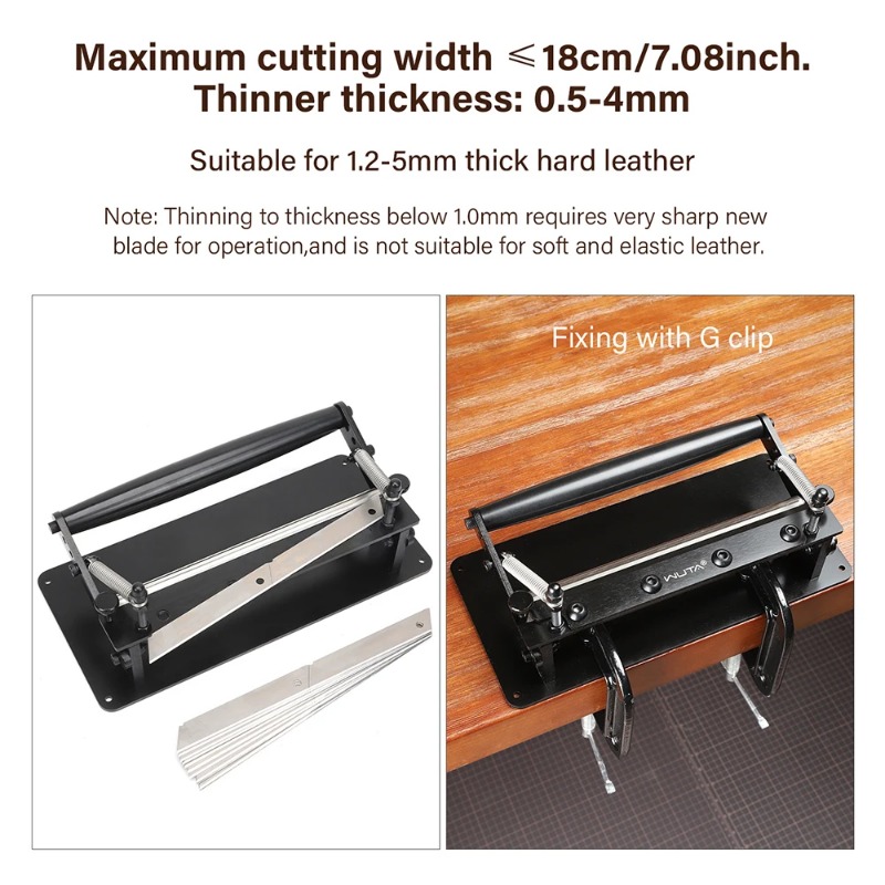 Skiver Leather Thin - Grande Macchina Manuale per Assottigliare la