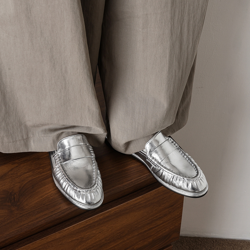 Leather Work Heels - 2026 Nuove Mocassini Classiche da Donna