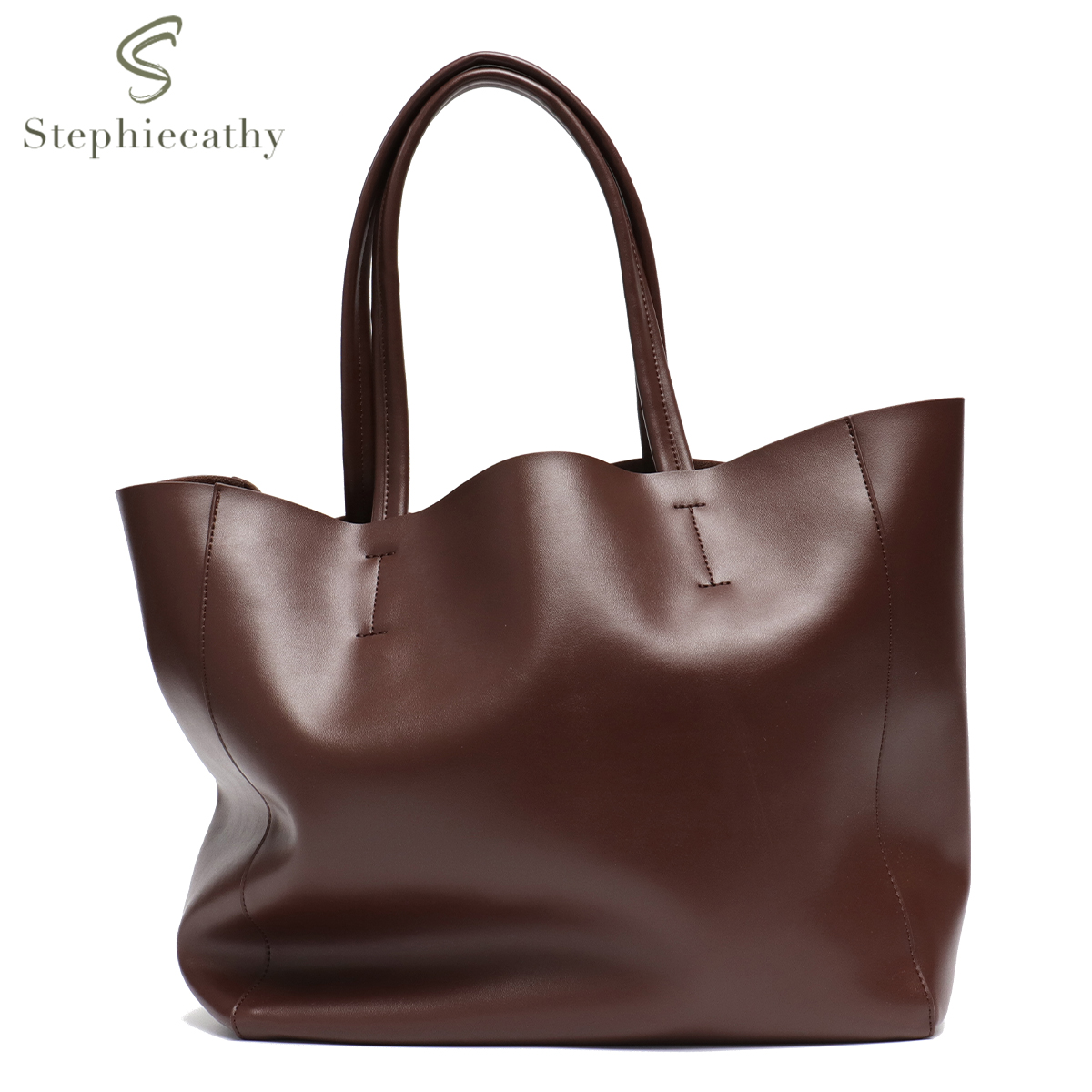 Leatherwork Workshop - Borsa tote di grande capacità per