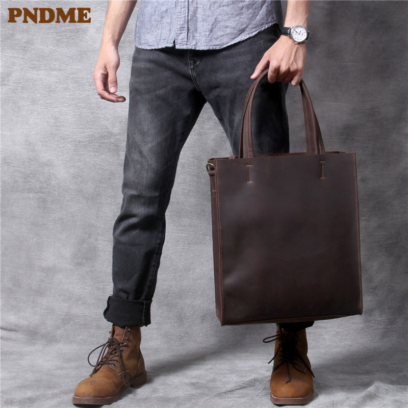 Borsa tote a mano da uomo vint - Leatherwork Workshop recensione e prezzo