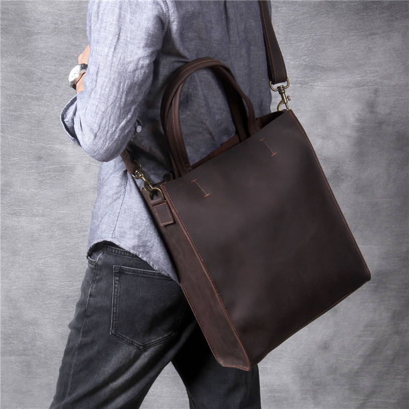 Borsa tote a mano da uomo vint - Leatherwork Workshop recensione e prezzo