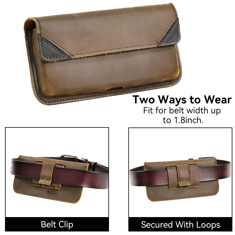 Marsupio da uomo in vera pelle - Leatherwork Belt recensione e prezzo