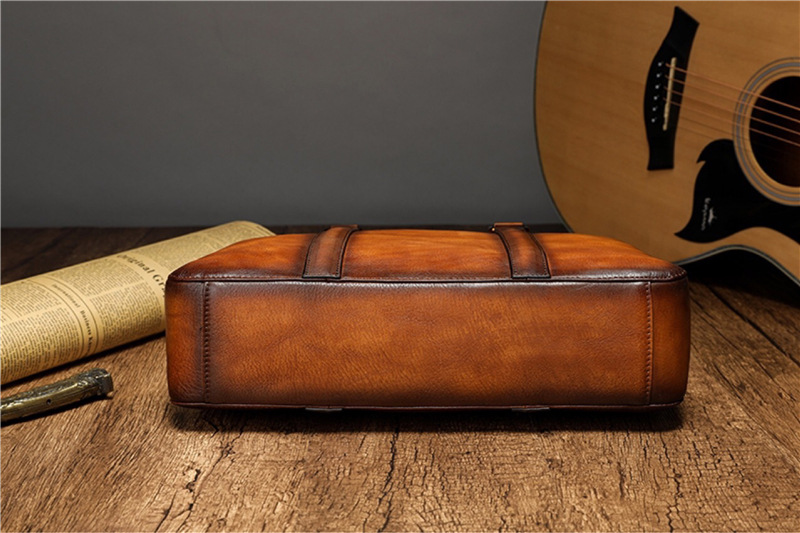 Borsa da lavoro in pelle di al - Leather Work Bag Mens recensione e prezzo