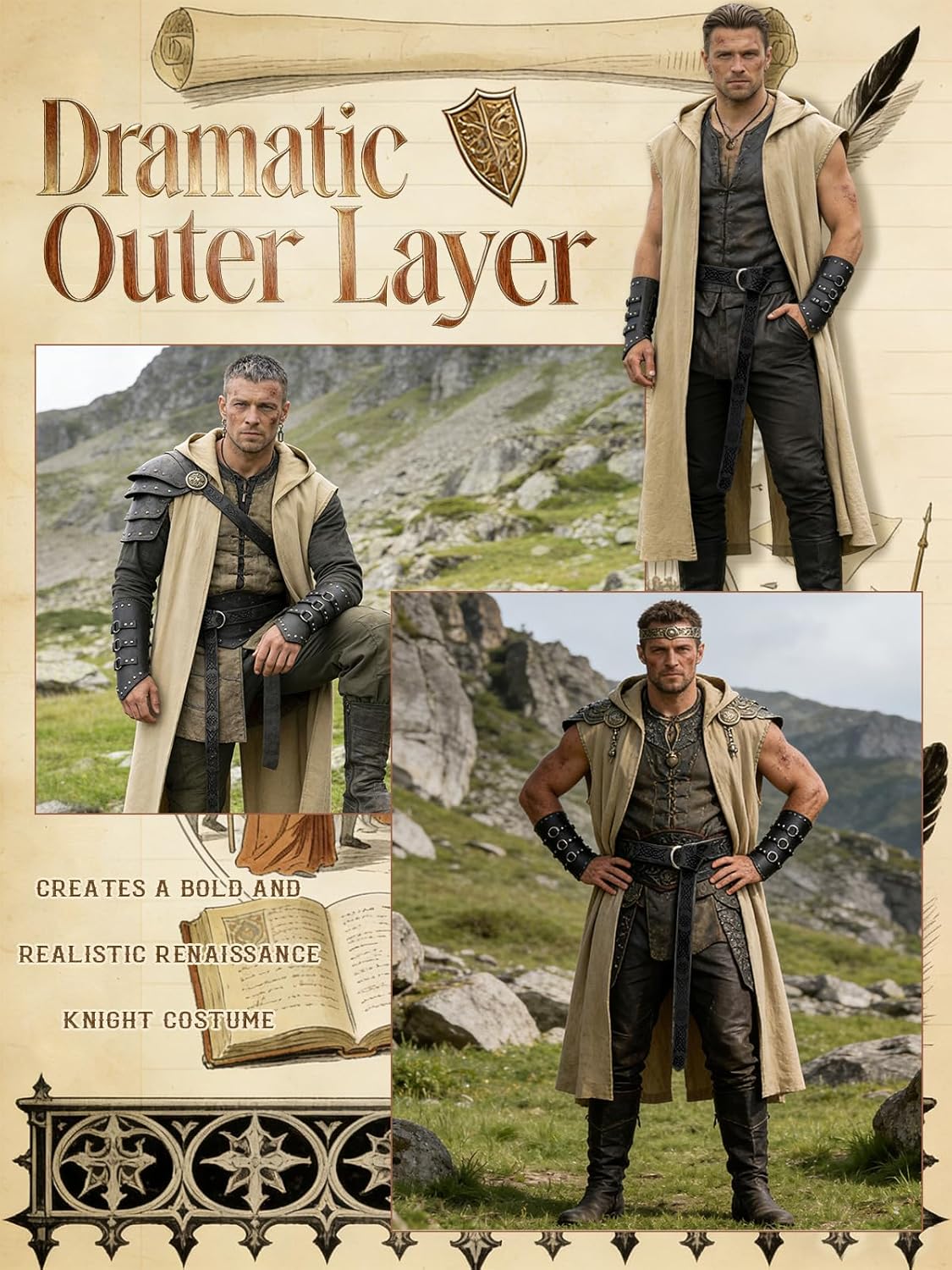 Set Costume Rinascimentale da  - Leatherwork Belt recensione e prezzo