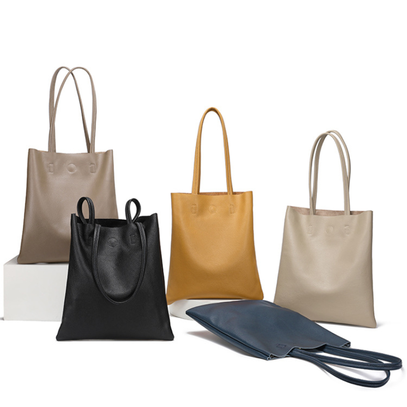 Nuova borsa tote da donna in v - Leatherwork Workshop recensione e prezzo