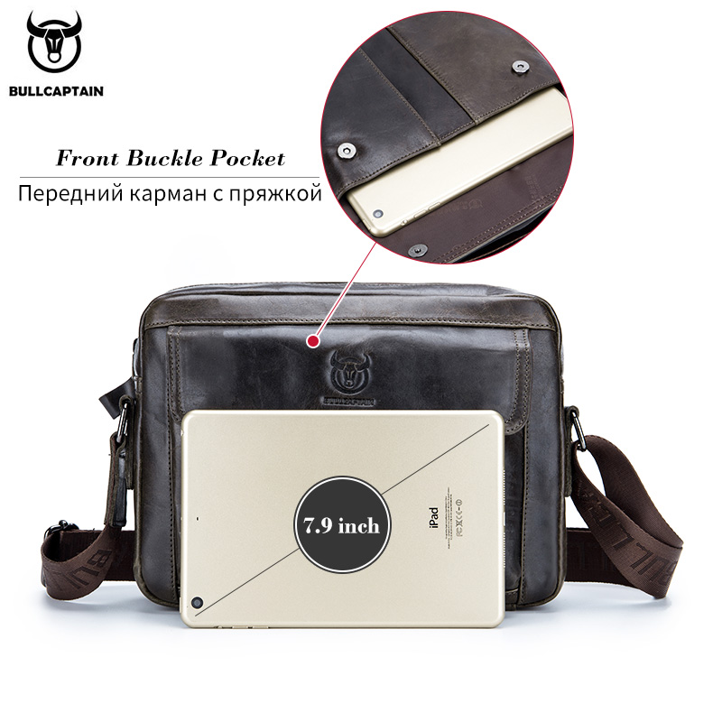 BULLCAPTAIN Borsa a tracolla d - Leather Work Bag Mens recensione e prezzo
