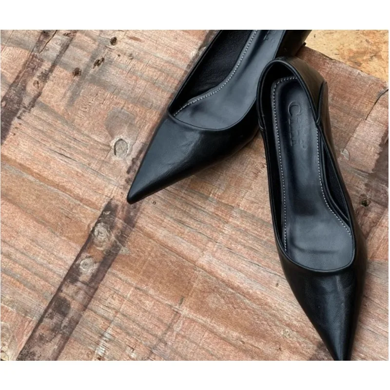 2024 donne sexy tacchi alti bo - Leather Work Heels recensione e prezzo