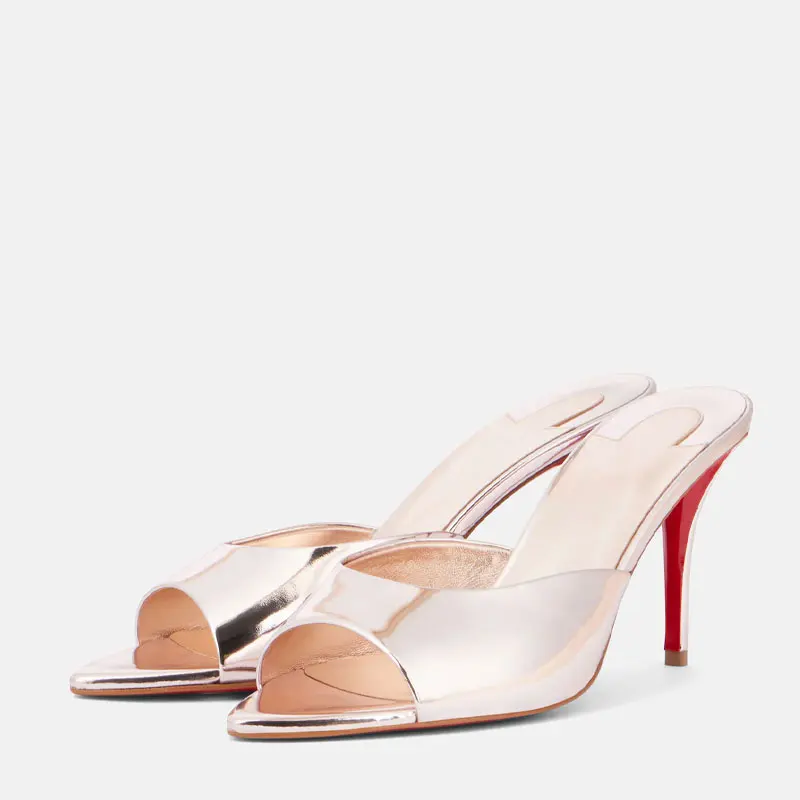 Sandali Romani Nuovi da Donna  - Leather Work Heels recensione e prezzo