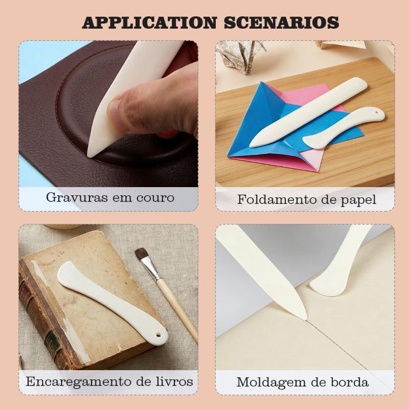 2 Pezzi Piegacarte in Pelle Re - Bone Folder Tool recensione e prezzo