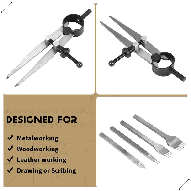 Set di scalpelli per pelle, pu - Wing Divider Stitch recensione e prezzo