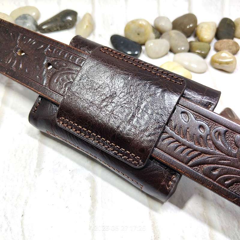 Blongk Mini marsupio sottile c - Leatherwork Belt recensione e prezzo