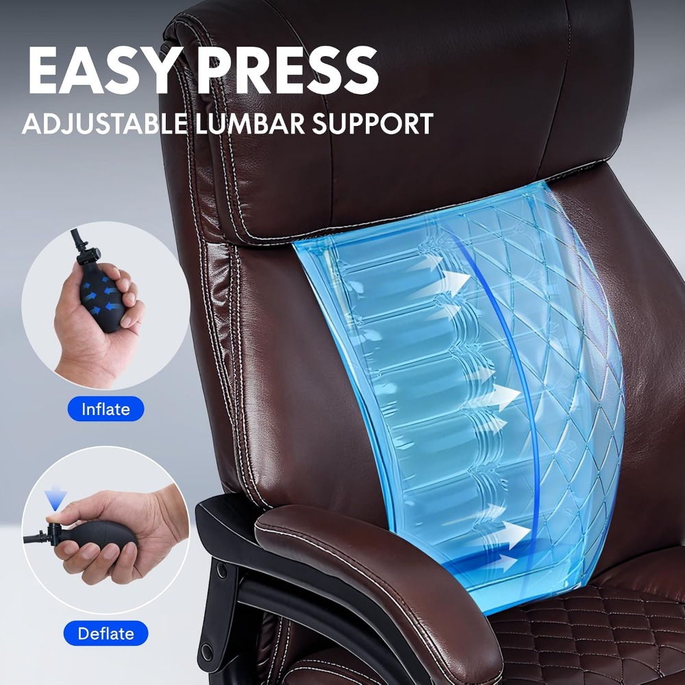 Sedia da Ufficio ad Alta Capac - Leather Working recensione e prezzo