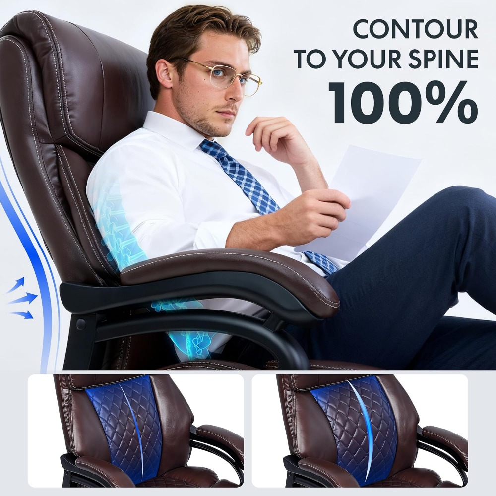 Sedia da Ufficio ad Alta Capac - Leather Working recensione e prezzo
