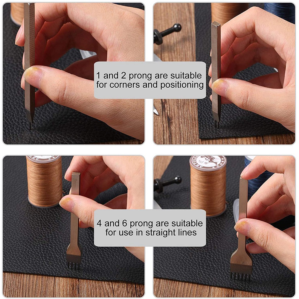 Set di scalpelli per pelle, pu - Wing Divider Stitch recensione e prezzo