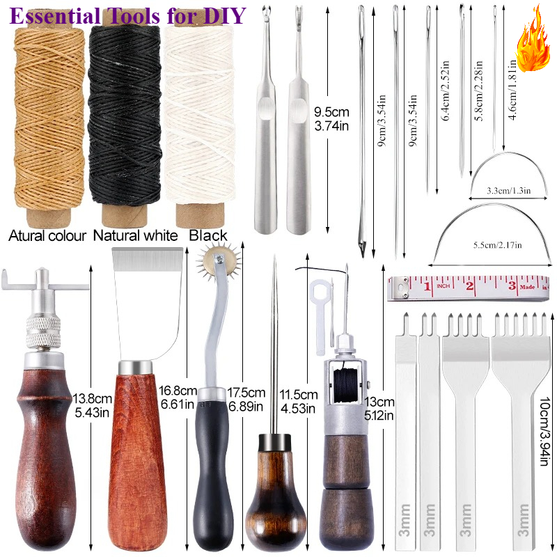 KRABALL Kit di attrezzi per ar - Leatherwork Repairs recensione e prezzo