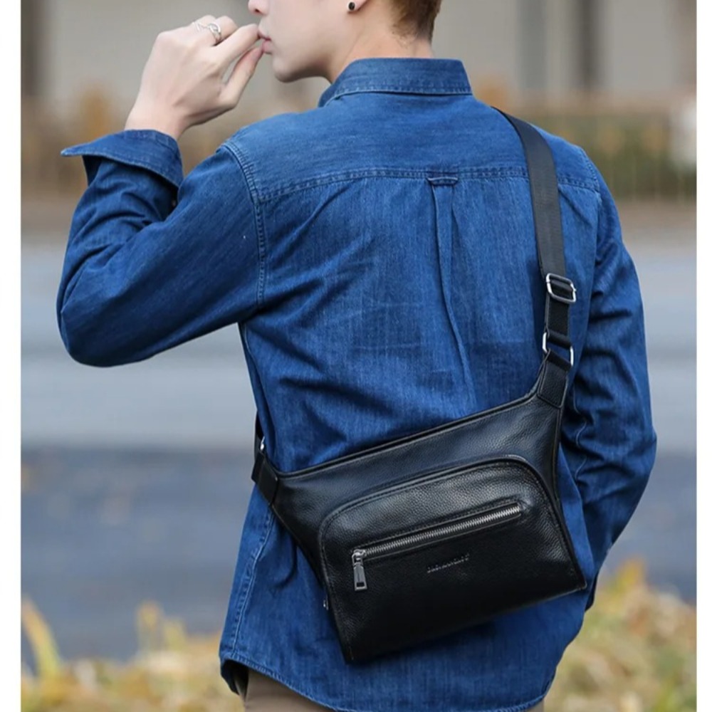 Nuova borsa a tracolla imperme - Leather Work Bag Mens recensione e prezzo