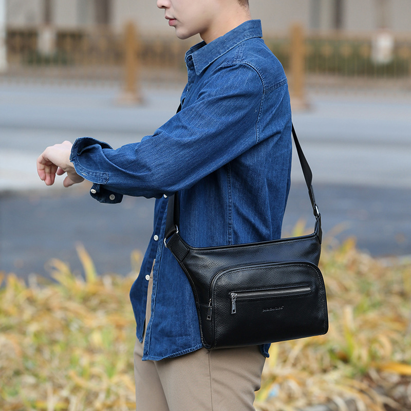 Nuova borsa a tracolla imperme - Leather Work Bag Mens recensione e prezzo
