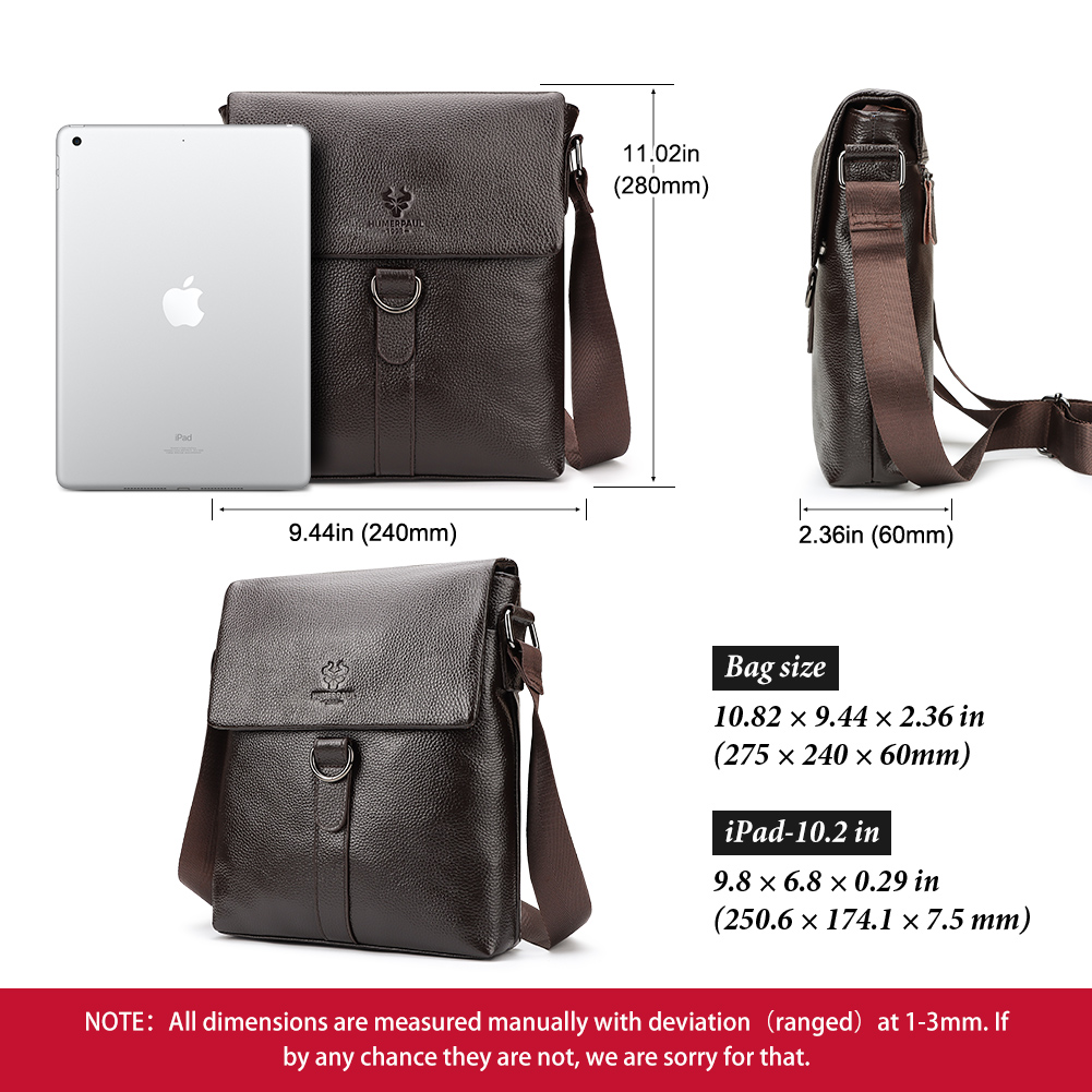 HUMERPAUL 2023 New Fashion Men - Leather Work Bag Mens recensione e prezzo