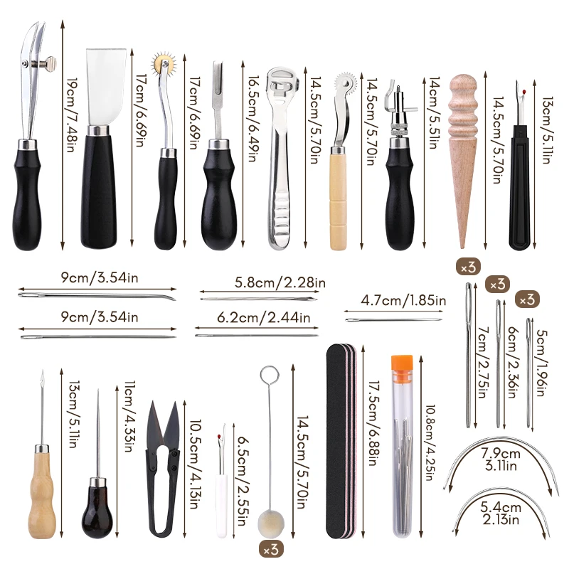 KRABALL Kit di strumenti profe - Leatherwork Repairs recensione e prezzo